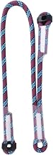 Climbing Protection Rope, Dynamic Safety Rope for Rock Climbing, High Strength Antifalling Lanyard with Oxtail Dissymmetry Sling, Lightweight and Portable for Outdoor