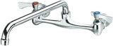 Silver Series 8" Center Wall Mount Faucet, 8" Spout, 12-808L - Krowne