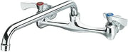 Silver Series 8" Center Wall Mount Faucet, 8" Spout, 12-808L - Krowne