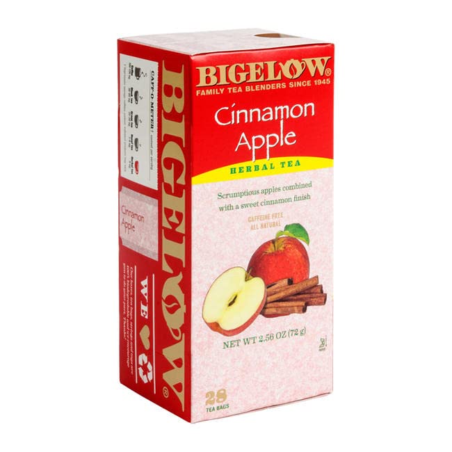 Bigelow Tea Cinnamon Apple / 28 Count (Pack of 6) / 6 Herbal