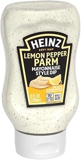 HEINZ Dipping Sauces 8oz (Lemon Pepper Parm Mayonnaise Style)