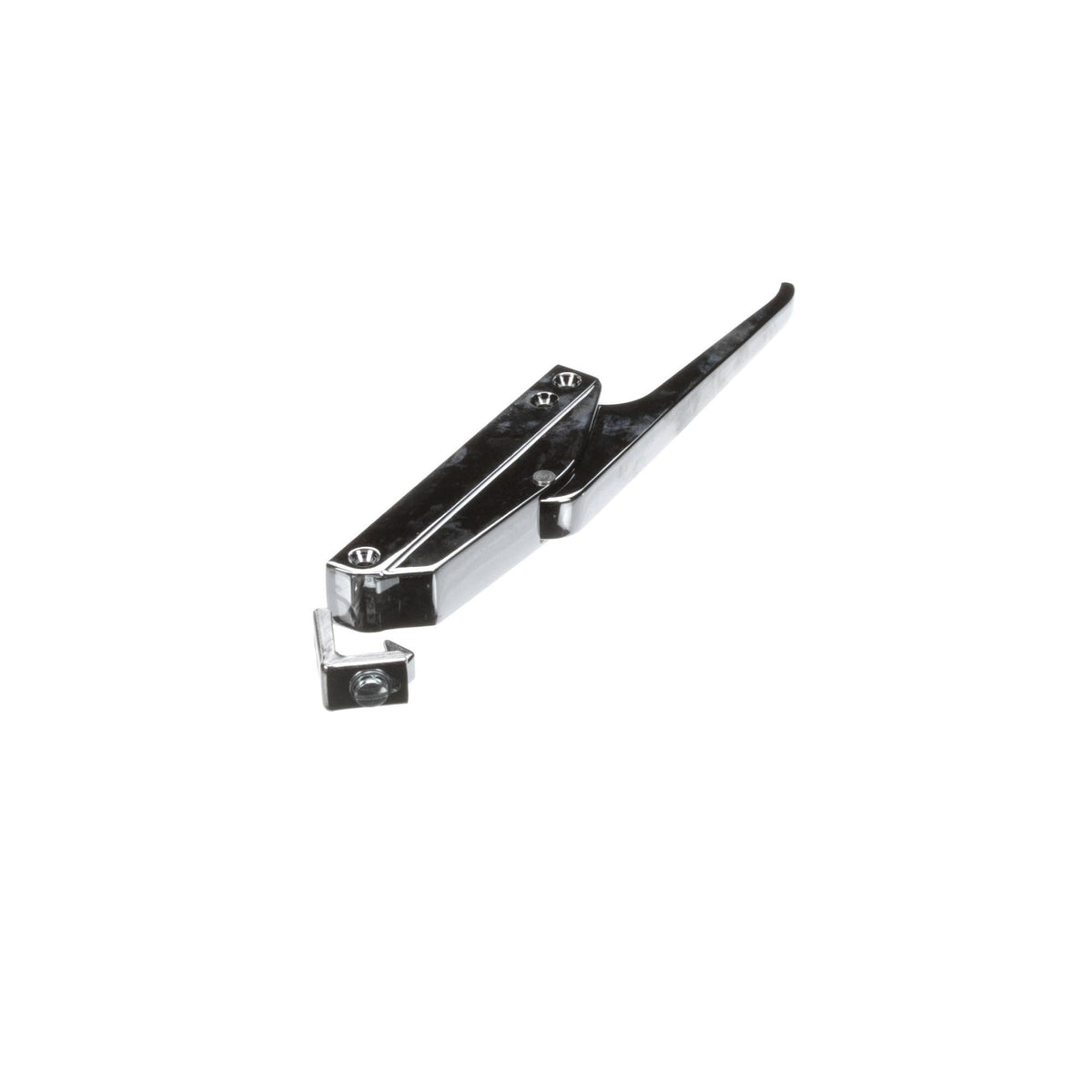 Latch Chrome Straight Handle by Kason – 7.2" (L) x 12.2" (W) x 14.2" (H), Chrome, Model 174-000004