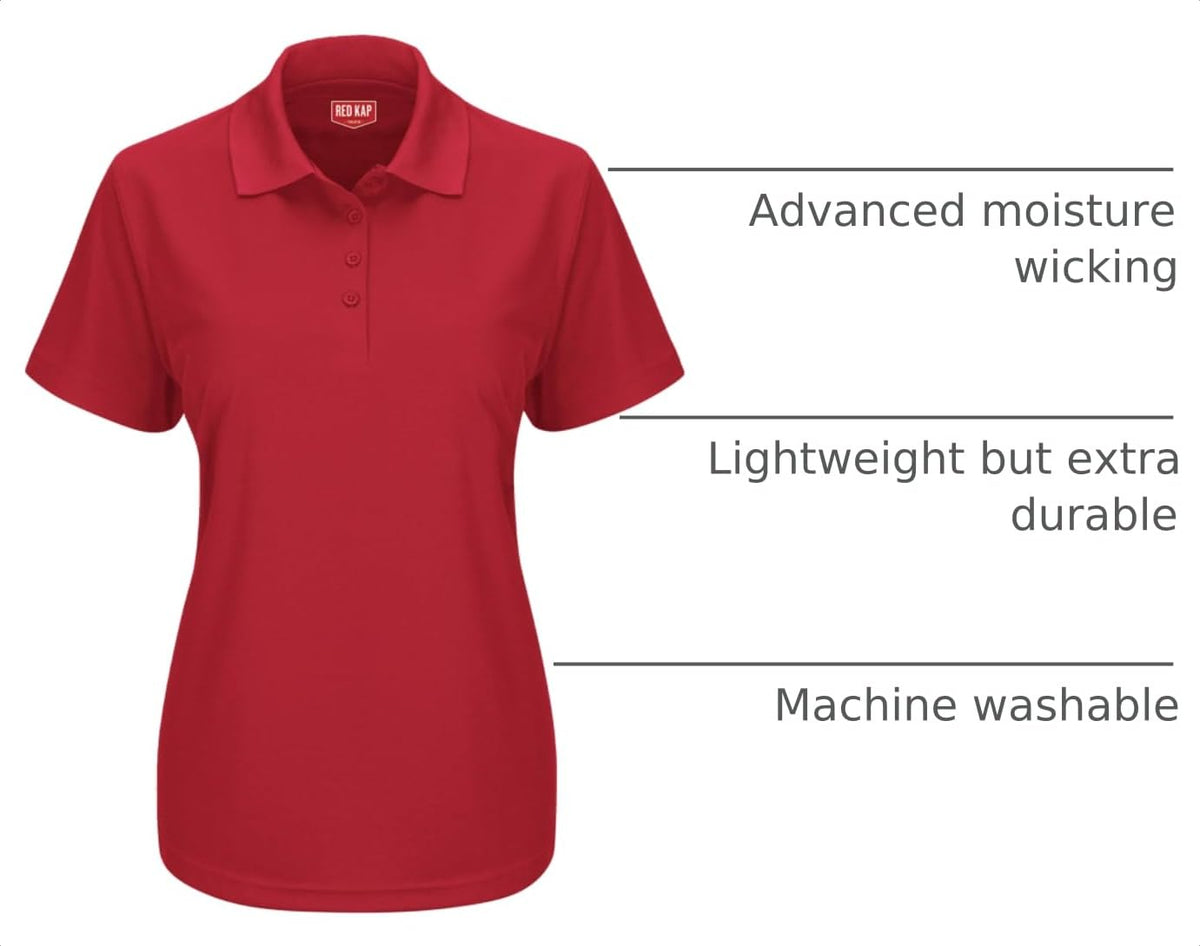 Red Kap X-Small / Red / Red-sk97 Polos