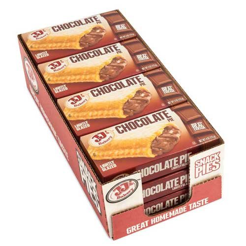 JJs Bakery Chocolate Pies - 48 per case. by YONLICH – 12.3 x 12.5 x 7.8 inches, Pack of 48
