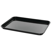 Black Fiberglass Market Display Tray - 18"L x 13"W x 1"H by HUBERT – 18" x 13" x 1", Plastic, Black, Model 191538026867