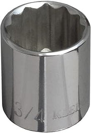 KLEIN TOOLS 65704 5/8-Inch Standard 12-Point Socket, 3/8-Inch Drive