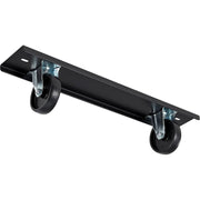 Global IndustrialCaster Base Set for Adjustable Height Workbench 48-72" W x 30 & 36" D – Steel & Polyurethane, Black, Model 238CP35.