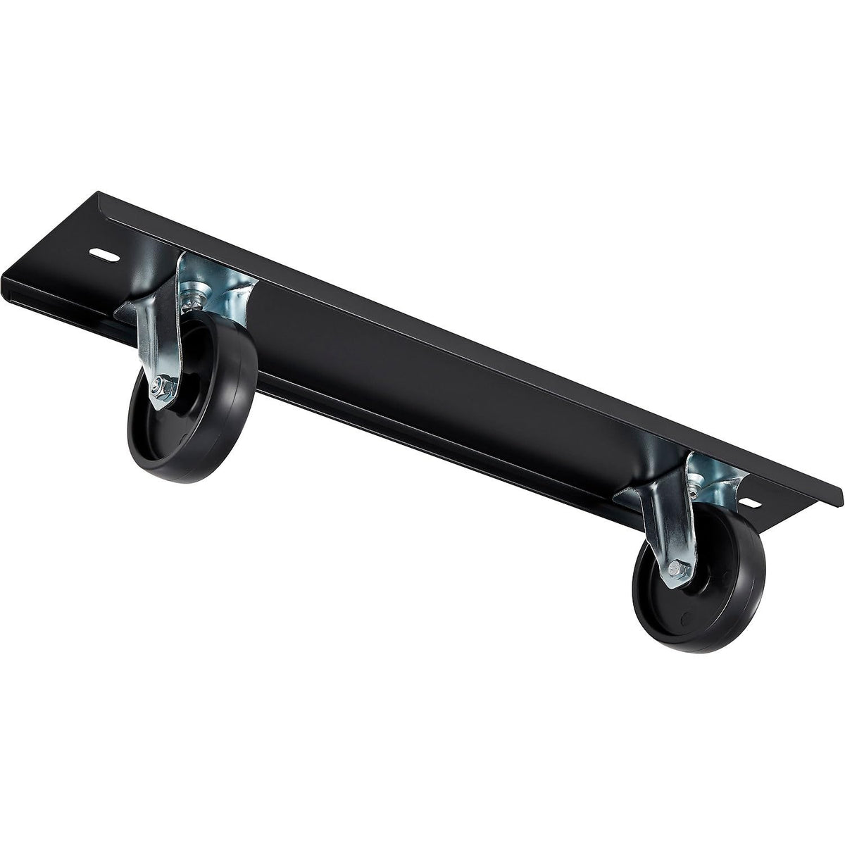 Global IndustrialCaster Base Set for Adjustable Height Workbench 48-72" W x 30 & 36" D – Steel & Polyurethane, Black, Model 238CP35.