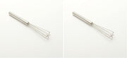 American Metalcraft SBW7 Utensil, Stainless Steel, Square Bar Whisk, 7" L (Pack of 2)
