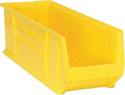 QUANTUM STORAGE SYSTEMS QUS973YL HULK Heavy Duty Part Organizer Yellow Bins 30" L x 11" W x 10" H 4 Pack