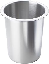 Cal-Mil 4 1/2-inch Stainless Steel Flatware Cylinder (1017-SOLID)