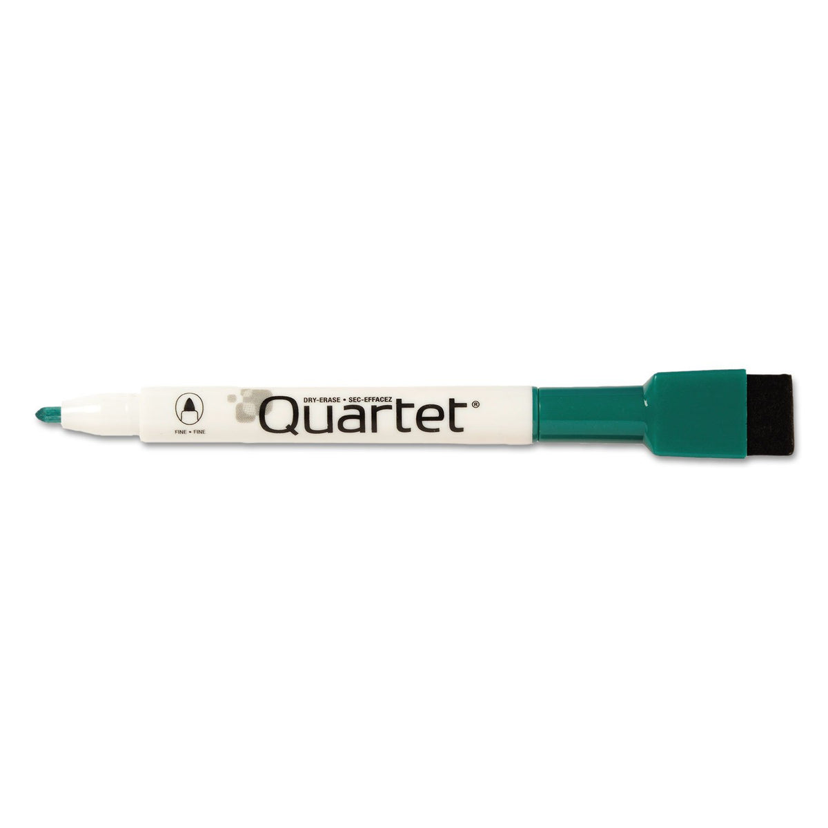 ReWritables Dry Erase Mini-Markers by Quartet – Plastic (Body), Felt/Fiber (Tip), Black,Blue,Green,Purple, Pack of 6, Model QRT51659312