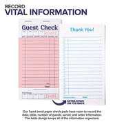Stock Your Home 20 Pack / Pink / 20 Guest Checks