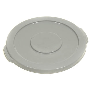 Trash Container Lid for 10 Gallon Garbage Can by Global Industrial – 10 gallon, 10.0 gallons, Polyethylene Resin, Gray, Model 1002-GY