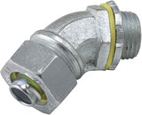 Hubbell Raco 3442 45 Degree Liquid Tight Connector 1/2" Trade Size