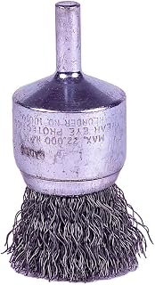 metabo Application: Steel - 1" Crimped End Brush (655212000), Wire End Brushes