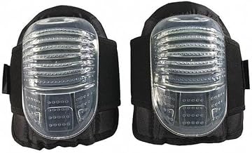 Pip Clear Flat Cap Gel Knee Pads,PR 291-130 - 1 Each
