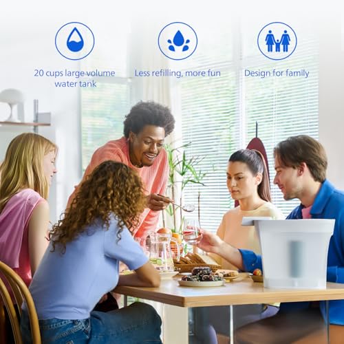 PHILIPS 20-Cup / White / 160.0 ounces Under-Sink & Countertop Filtration