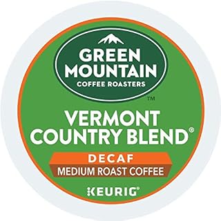 Green Mountain Coffee Roasters Green Mountain Coffee Vermont Country Blend Decaf, 24 Count K-Cups For Keurig Brewers (Pack of 2)