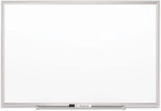 Quartet 2544 Porcelain Board, 4-Ft x3-Ft, White Surface/Aluminum Frame