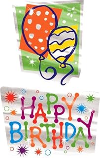 Trend Enterprises Happy Birthday Foil Bright Stickers