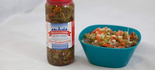 Devanco Hot Giardiniera, 16 Ounces Per Jar - 12 Per Case