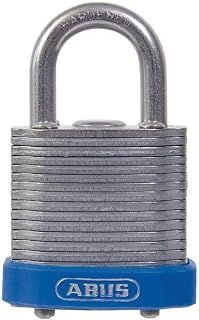 ABUS Keyed Padlock, Open, Square Steel Body, Hardened Steel Shackle, 11/16 in W 41/30 KD - 1 Each