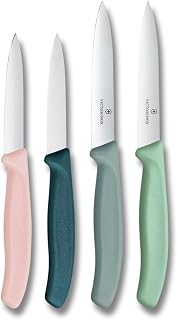 Victorinox ictorinox Swiss Classic 4-Piece Paring Knife Set, Straight & Serrated Edge