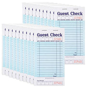 Stock Your Home 20 Pack / Black/White / 20 Guest Checks