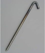 Hook Stake, 18" L, Unpainted