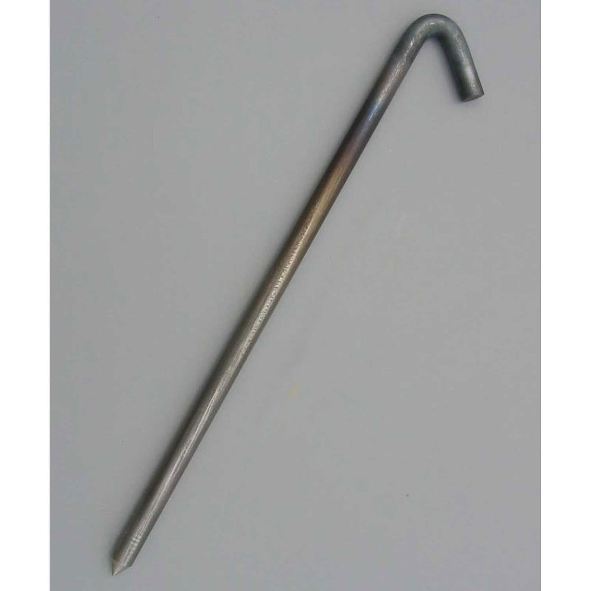 Hook Stake by Monk Industries – 20"L x 1"W x 4"H, Alloy Steel, Unpainted, Model 62518BNP
