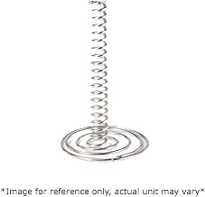 G.E.T. 4-81870 Onion Ring Spiral Tower, Stainless Steel, 4-1/4" Diameter x 7"H, Case of 12