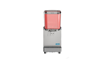 Classic Pro Bubbler® Refrigerated Drink Dispenser by Crathco – 2 X 2.4 Gallon, 4.8 gallons, Stainless Steel, Model Sr-15