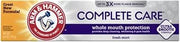 Arm & Hammer Complete Care Fluoride Anticavity Toothpaste, Fresh Mint 6 oz (Pack of 2)