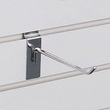 Slatwall Hook, 6" Chrome