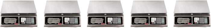 TORREY LPC40L Electronic Price Computing Scale, Rechargeable Battery, Stainless Steel Construction, 100 Memories, 8 Direct Access Keys, 40 lb (5)