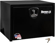 Buyers Products Steel Underbody Truck Box Black 18 x 18 x 24 In by Buyers Products Company – 18 x 18 x 24 Inches, Alloy Steel, Black Gloss, Model 1732300