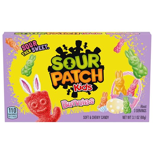 Sour Patch Kids Easter / 3 Ounce (Pack of 12) / Assorted Gummy Candy