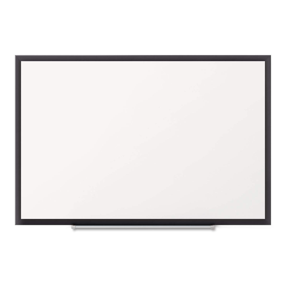 Quartet Black / 48"W x 36"H / Nano-Clean Magnetic Dry Erase Boards
