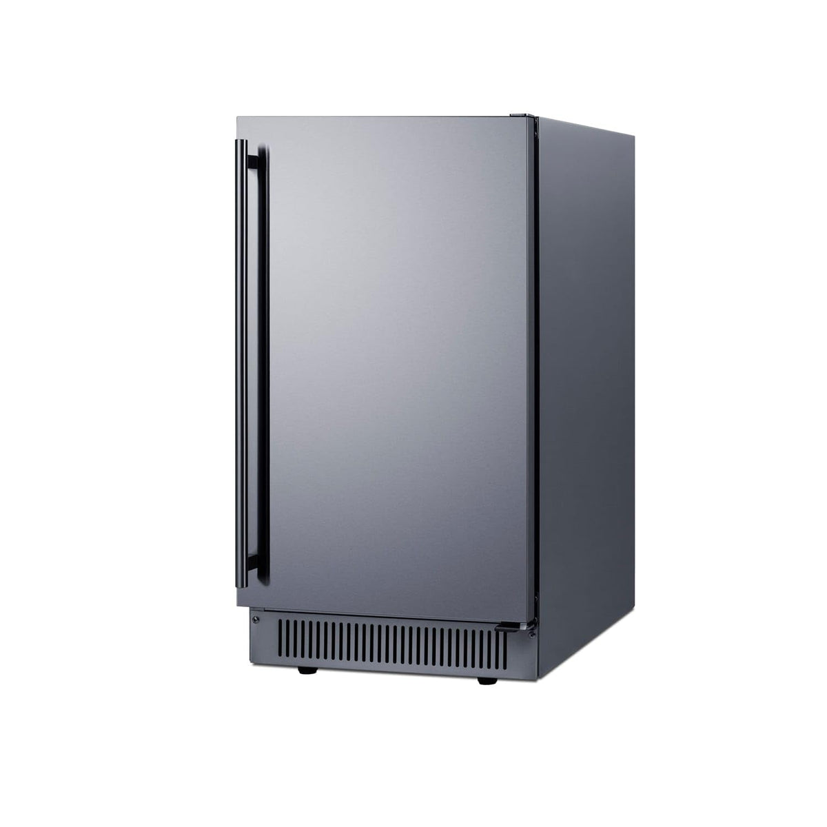 Summit 60 lb. Clear Ice Maker by Summit Appliance – ADA, 60.0 pounds, Stainless Steel, Right Hand Door, Model BIM182ADA
