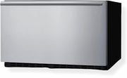 Summit 30” Drawer Refrigerator, Stainless Steel - SDR30 | Single Drawer Refrigerator, 2.54 cu.ft. Capacity, Outdoor Capable Panel Ready Capable* (*Panels not included)