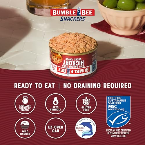 Bumble Bee Hickory Smoke / 3 Ounce (Pack of 16) / 16 Tuna Fish