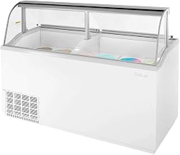 18.8cf Ice Cream Dipping Cabinet Holds 12 Cans White