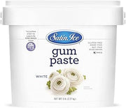 Satin Ice Gum Paste for Cake Decorating, White (5 Pound)