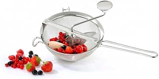 GEFU Passing Sieve, Stainless_Steel, Silver, 40.5 x 19.9 x 17.8 cm