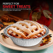 Stock Your Home 50 Pack (4 Inch) / Silver / 50 Pack Pie Pans