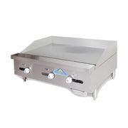 Thermostatic Countertop Gas Griddle by Comstock Castle – Model FHP42-42T