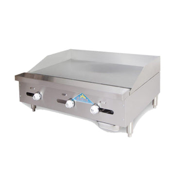 Thermostatic Countertop Gas Griddle by Comstock Castle – Model FHP42-42T