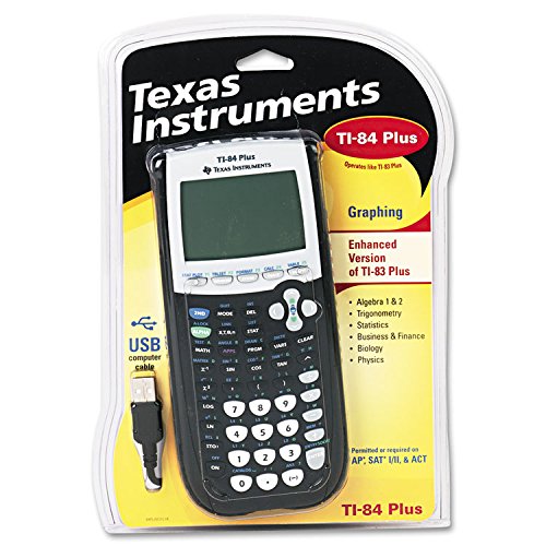 Texas TI-84PLUS GRAPHICCALC/Software 10PK Teach by Texas Instruments – Pack of 10, Model 84PL/TBL/1L1