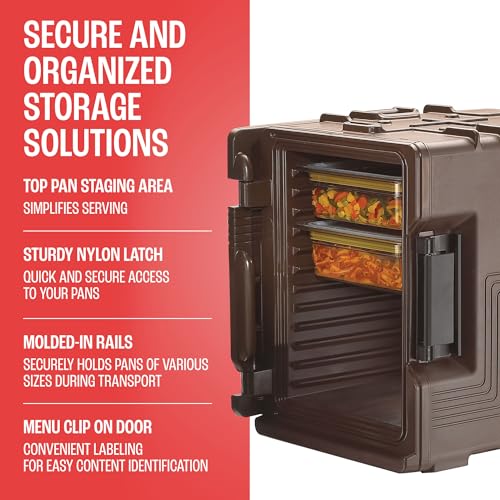 Cambro Brown / UPCS400 / 6.0 load Food Warmers